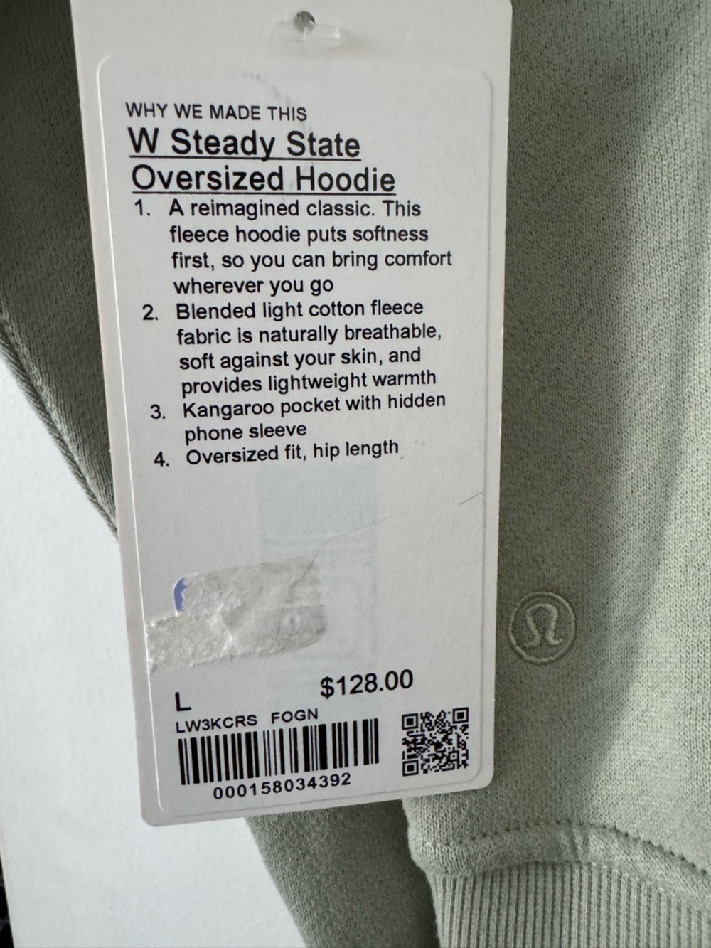 Lululemon Steady State
Oversized Hoodie - Picture 5 of 6